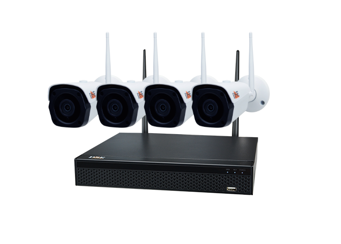 Wireless cctv camera kit sales with recorder